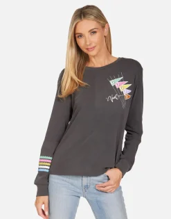 Lauren Moshi The Go-Go'S Vacation Tour Ls Concert Tee | Rooney By *Women Long Sleeve