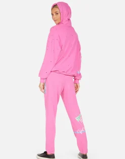 Lauren Moshi The Go-Go'S Vacation Tour Pink Hoodie | Harmony By *Women Hoodies