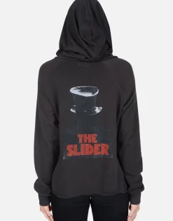 Lauren Moshi T-Rex The Slider Pullover Hoodie W/ Side Zippers - Corbin*Women Hoodies