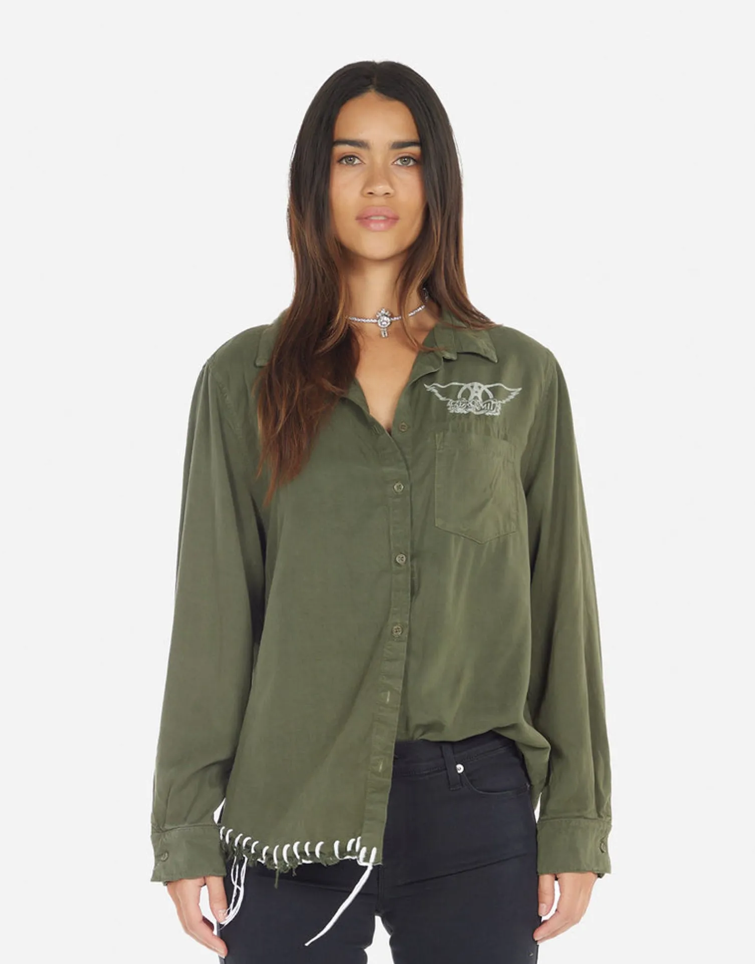 Lauren Moshi Vintage Aerosmith Shirt | Sloane By *Women Long Sleeve