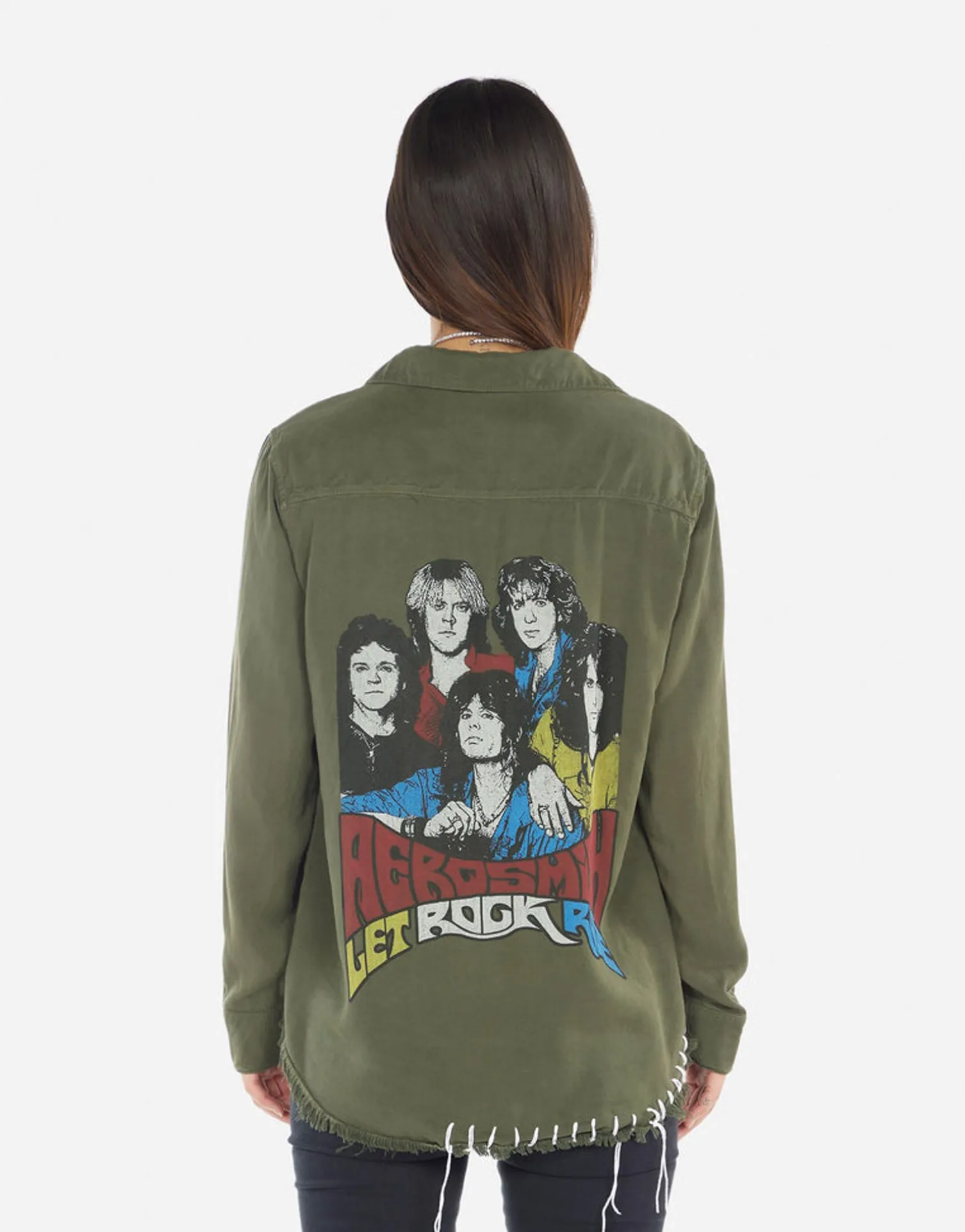 Lauren Moshi Vintage Aerosmith Shirt | Sloane By *Women Long Sleeve