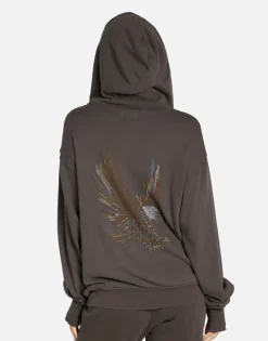 Lauren Moshi Vintage Eagle Hoodie In | Moira By *Women Hoodies