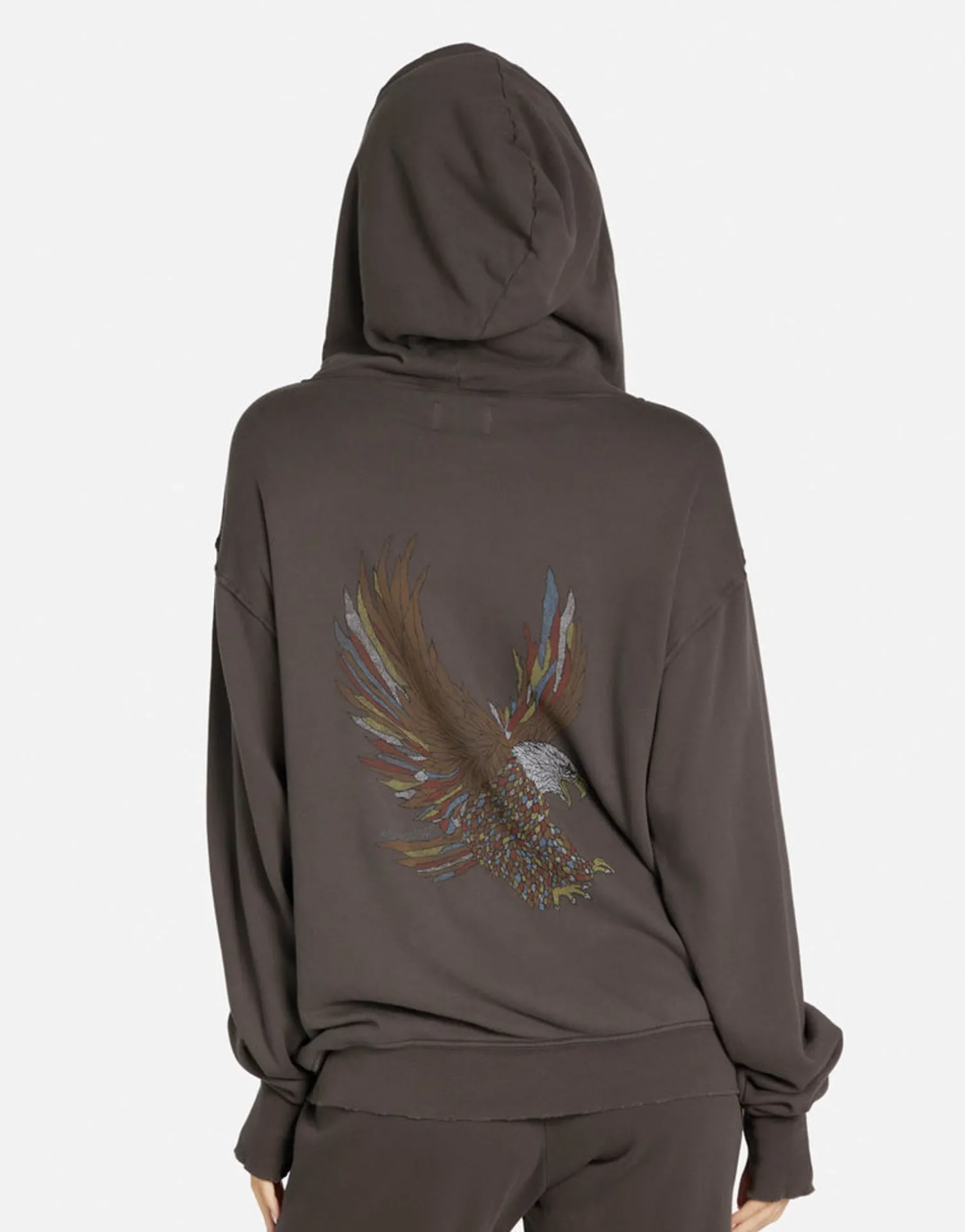 Lauren Moshi Vintage Eagle Hoodie In | Moira By *Women Hoodies