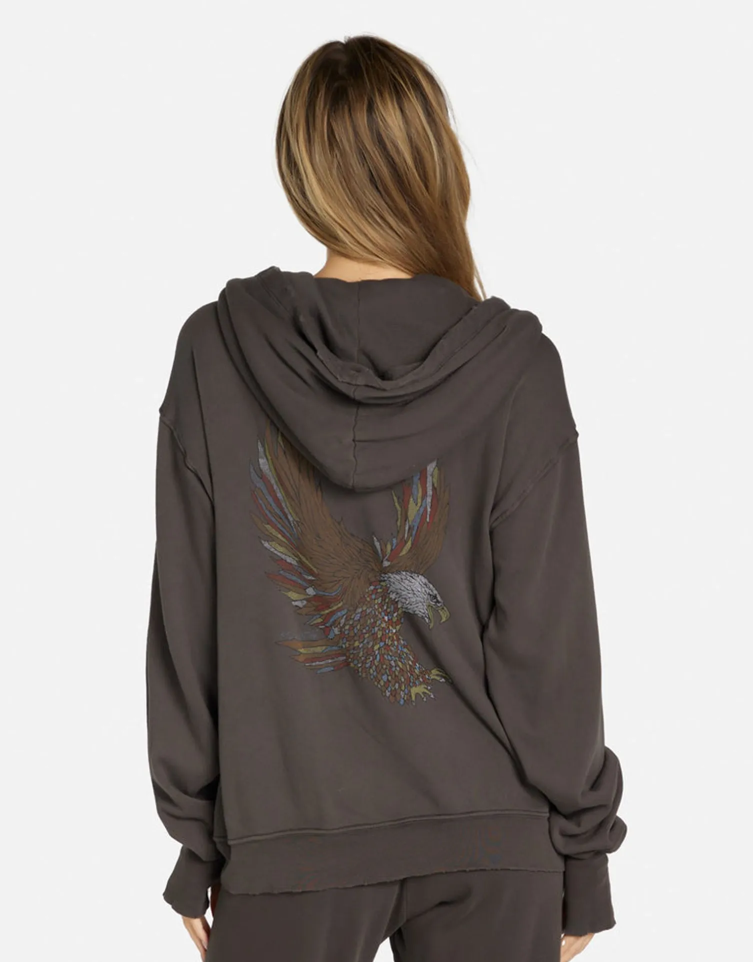 Lauren Moshi Vintage Eagle Hoodie In | Moira By *Women Hoodies