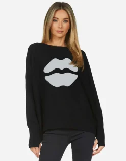 Lauren Moshi White Mouth Cashmere Sweater In | Ladona X By *Women Sweaters & Knits