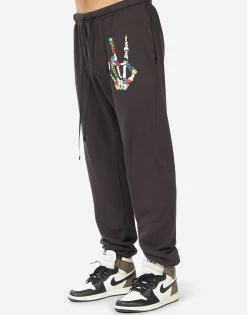 Lauren Moshi Whitmore Color Elements Skeleton Peace*Men Bottoms