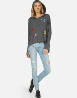 Lauren Moshi Wilma Butterfly*Women Hoodies