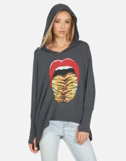 Lauren Moshi Wilma Tiger Tongue*Women Hoodies