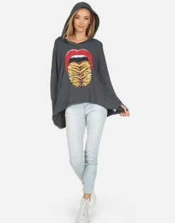Lauren Moshi Wilma Tiger Tongue*Women Hoodies