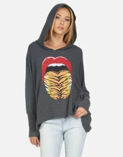 Lauren Moshi Wilma Tiger Tongue*Women Hoodies