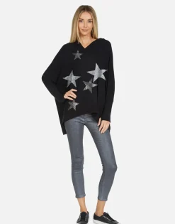 Lauren Moshi Wilma X Crystal Multi Stars*Women Hoodies