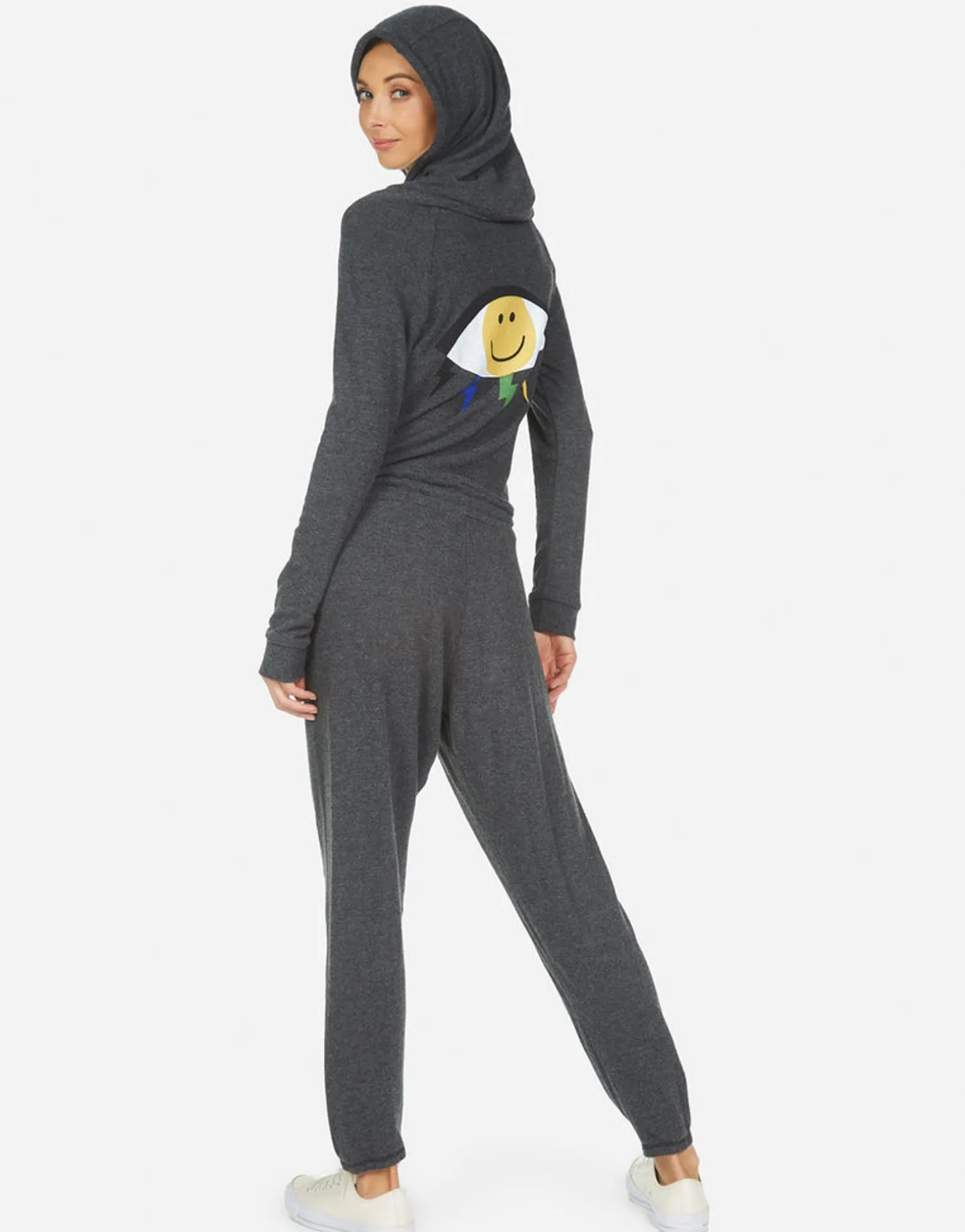 Lauren Moshi Winifred Color Punk Happy Eye*Women Long Sleeve