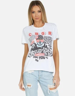 Lauren Moshi Wolf Cbgb 1973*Women Short Sleeve