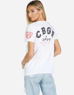 Lauren Moshi Wolf Cbgb 1973*Women Short Sleeve