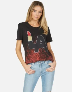 Lauren Moshi Wolf La Lipstick*Women Short Sleeve
