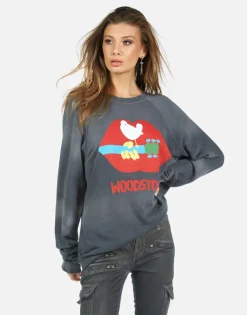 Lauren Moshi Woodstock Lip 3 Days Of Peace Pullover | Anela By *Women Long Sleeve