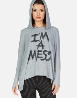 Lauren Moshi X Wilma X I'M A Mess Pullover Hoodie By *Women Hoodies