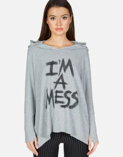 Lauren Moshi X Wilma X I'M A Mess Pullover Hoodie By *Women Hoodies