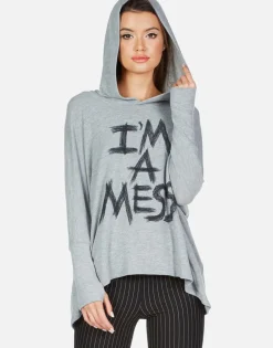 Lauren Moshi X Wilma X I'M A Mess Pullover Hoodie By *Women Hoodies