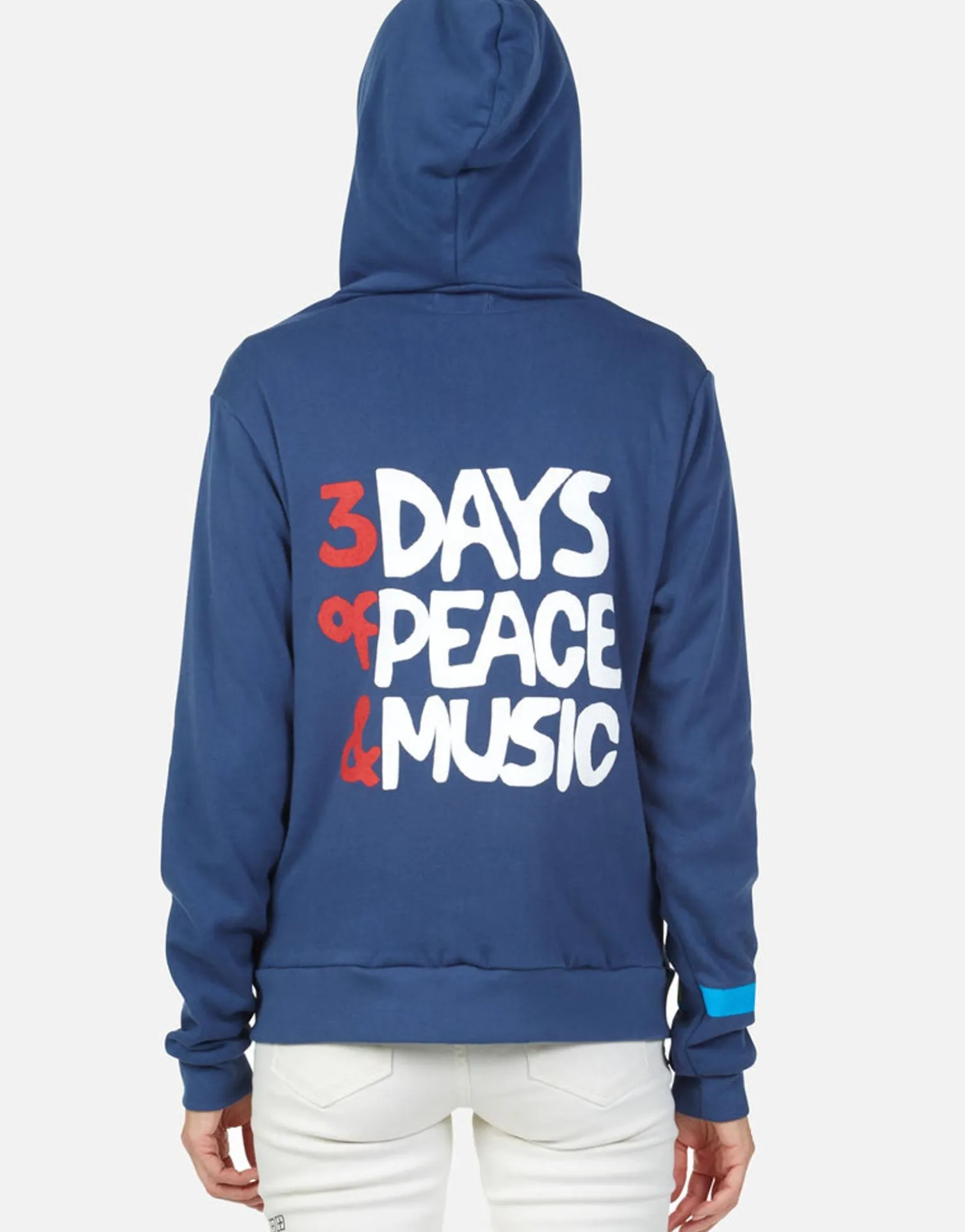 Lauren Moshi Yellow Lightning Tie Dye Zip Up Hoodie | Lennox By *Women Hoodies