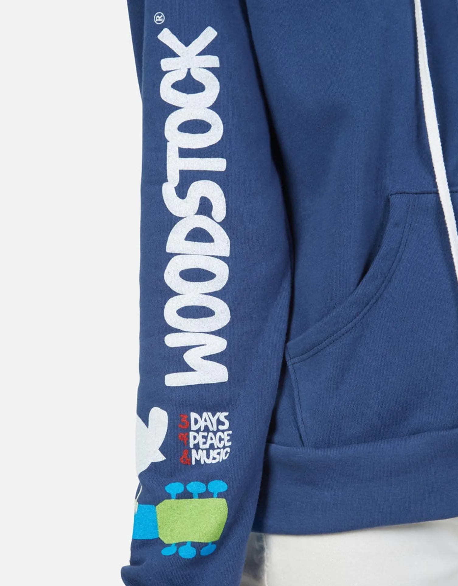 Lauren Moshi Yellow Lightning Tie Dye Zip Up Hoodie | Lennox By *Women Hoodies