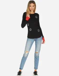 Lauren Moshi Zelda Peace Love Moshi*Women Long Sleeve